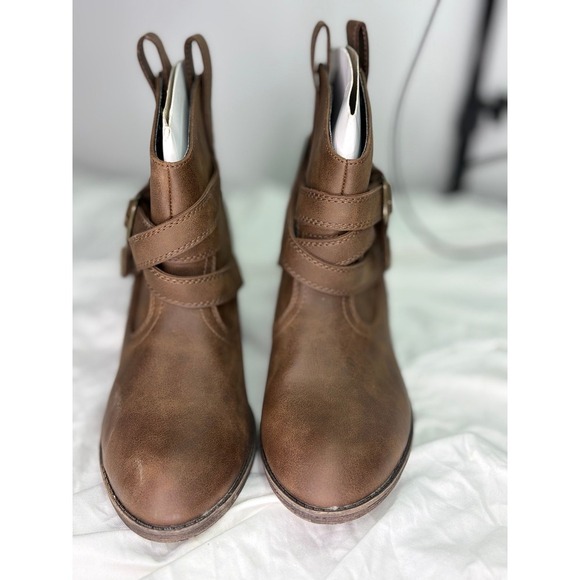 NWT Brown rocket dog ankle western  boots size 11 - Picture 4 of 8